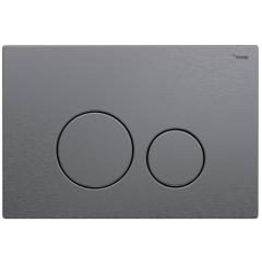 Клавиша смыва для инсталляции РЕХАУ NOVA ORB STEEL 19102621001, графит брашированный Клавиша смыва для инсталляции РЕХАУ NOVA ORB STEEL 19102621001, графит брашированный