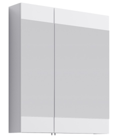 Зеркальный шкаф Aqwella Brig 700, белый