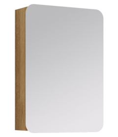 Зеркальный шкаф Aqwella Vega 500, дуб сонома