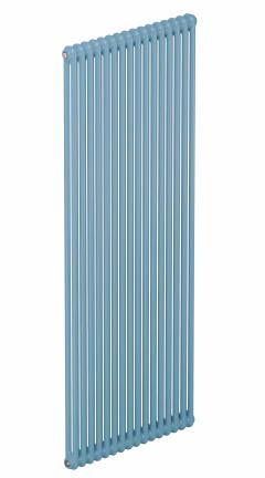 Трубчатый радиатор Rifar Tubog 2240, 19 секций, 2-колончатый, пастельно-синий (сапфир), D1