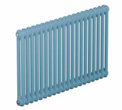 Трубчатый радиатор Rifar Tubog 2087, 14 секций, 2-колончатый, пастельно-синий (сапфир), DV1