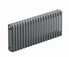 Трубчатый радиатор Rifar Tubog 3042, 21 секция, 3-колончатый, серый (титан), D1