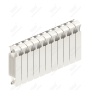 Радиатор биметаллический Rifar Monolit Ventil 350x11 секций, №89VR, белый