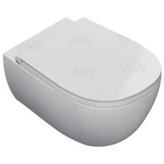 Унитаз подвесной Flaminia IO, белый (bianco lucido)