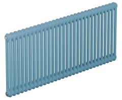 Трубчатый радиатор Rifar Tubog 2077, 50 секций, 2-колончатый, пастельно-синий (сапфир), D1