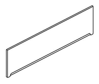 Панель для ванны фронтальная с крепежем Riho Universal 170х57 см, белый