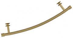 Полотенцедержатель изогнутый Сунержа 2011, латунь состаренная