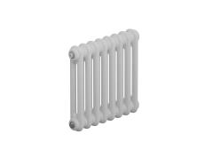 Трубчатый радиатор Rifar Tubog 2047, 4 секции, 2-колончатый, белый, DV1