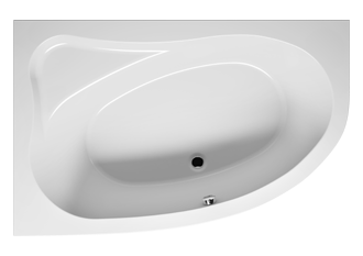 Ванна акриловая Riho Lyra 153х100 см, белый, правая