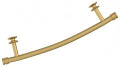 Полотенцедержатель изогнутый Сунержа 2011, золото матовое