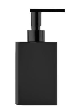 Дозатор жидкого мыла Bertocci Fly 1528, черный/черный матовый