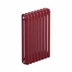 Трубчатый радиатор Rifar Tubog 3077, 5 секций, 3-колончатый, красно-коричневый (бордо), B1