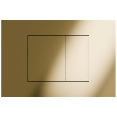 Клавиша смыва для инсталляции Almar WC Plate Square E330001.GO, золото глянцевое (gold glossy) Клавиша смыва для инсталляции Almar WC Plate Square E330001.GO, золото глянцевое (gold glossy)