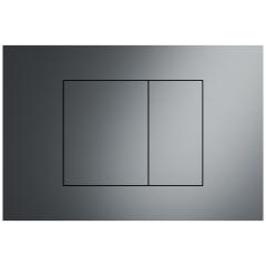 Клавиша смыва для инсталляции Almar WC Plate Square E330001.GM, оружейный металл брашированный (gun metal brushed)