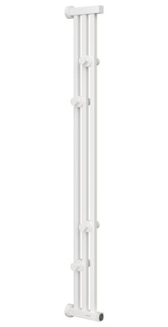 Полотенцесушитель электрический Сунержа Хорда 4.0 1200х166 мм, ТЭН универсальный, белый матовый