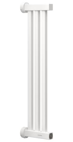 Полотенцесушитель электрический Сунержа Хорда 4.0 600х166 мм, ТЭН универсальный, белый матовый