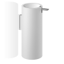 Дозатор жидкого мыла Decor Walther Stone WSP, белый/хром