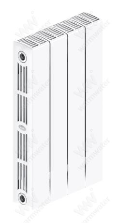 Радиатор биметаллический Rifar SUPReMO 500x4 секции, белый