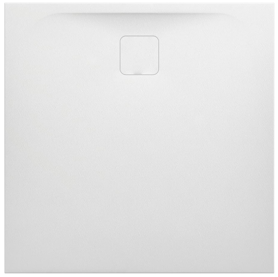 Поддон душевой Riho Sole Velvet 100х100 см, белый матовый, Solid Surface