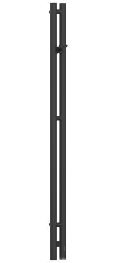 Полотенцесушитель электрический Сунержа Нюанс 3.0 1200х85 мм, ТЭН справа, титан темный