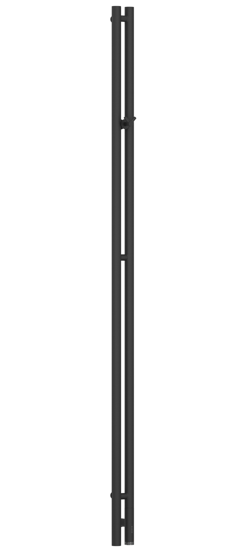 Полотенцесушитель электрический Сунержа Нюанс 3.0 1800х85 мм, ТЭН справа, титан темный