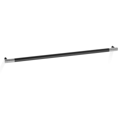 Полотенцедержатель Decor Walther Club HTE80, 800 мм, черный матовый/хром