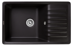 Мойка кухонная GranFest Water GF-ZW-72 752х475 мм, черный, кварцевый композит