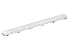 Решетка для душевого канала цельная Tece TECEdrainline Glass White 700, белый