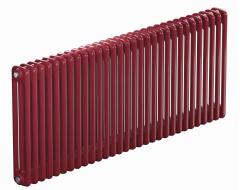 Трубчатый радиатор Rifar Tubog 3077, 50 секций, 3-колончатый, красно-коричневый (бордо), B1