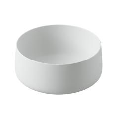 Раковина накладная ArtCeram Сognac Saniglaze 350х350 мм, белый матовый (bianco opaco)