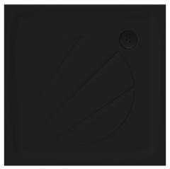 Поддон душевой Ravak Perseus Pro 90х90 см, черный матовый, литьевой мрамор
