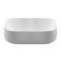 Раковина накладная ArtCeram Quadro Saniglaze 560х410 мм, белый (bianco lucido)