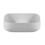 Раковина накладная ArtCeram Quadro Saniglaze 560х410 мм, белый матовый (bianco opaco)