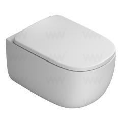 Унитаз подвесной ArtCeram Seta, белый матовый (bianco opaco), The.Saniglaze