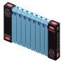 Радиатор биметаллический Rifar Monolit 300x10 секций, синий (сапфир)