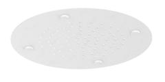 Верхний душ Almar Round Mist 380х380 мм, белый матовый