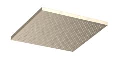 Верхний душ Almar Velvet Square 230х230 мм, никель брашированный (nickel brushed (NB))