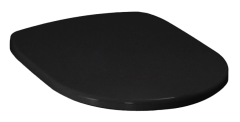 Сиденье для унитаза с микролифтом Artceram Atelier, черный матовый (черный матовый)