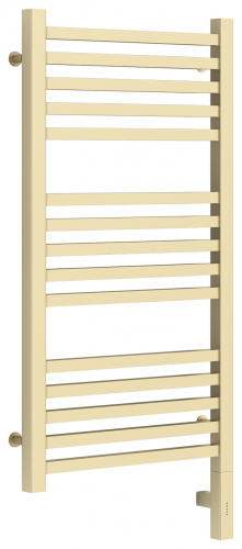 Полотенцесушитель электрический Сунержа Модус 3.0 800х400 мм, ТЭН справа, шампань матовая