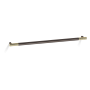 Полотенцедержатель Decor Walther Club HTE60, 600 мм, бронза темная/золото матовое