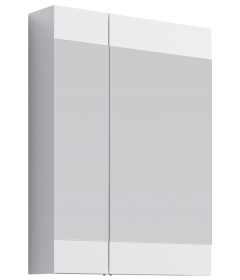 Зеркальный шкаф Aqwella Brig 600, белый