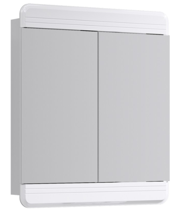 Зеркальный шкаф Aqwella Corsica 740, белый