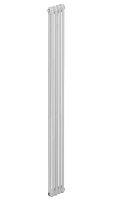 Трубчатый радиатор Rifar Tubog 2180, 4 секции, 2-колончатый, красно-коричневый (бордо), B1