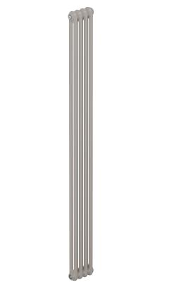 Трубчатый радиатор Rifar Tubog 2180, 4 секции, 2-колончатый, слоновая кость (айвори), B1