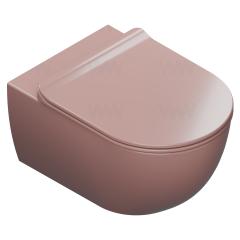 Унитаз подвесной Flaminia App, терракотовый (terracotta lucido)