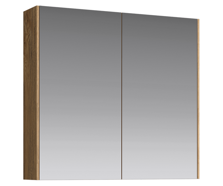 Зеркальный шкаф Aqwella Mobi 800, дуб балтийский