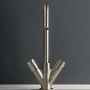 Cмеситель для умывальника Treemme X-change, высота 214 мм, никель брашированный