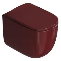 Унитаз приставной ArtCeram Seta, терракотовый (paprika lucido), The.Saniglaze