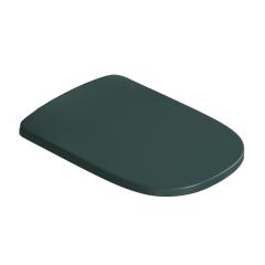 Крышка с сиденьем Slim для унитаза Artceram Seta, глубокий изумрудный (lucido edera), soft-close
