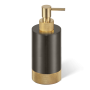 Дозатор жидкого мыла Decor Walther Club SSP 1, бронза темная/золото матовое